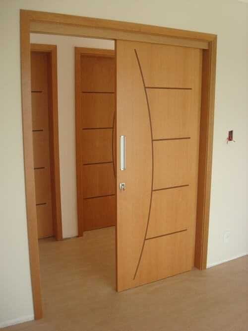 Exemplo de porta interna de correr Exemplo de porta interna de correr