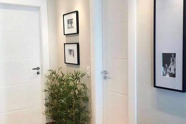 Porta Interna com Batente Branco