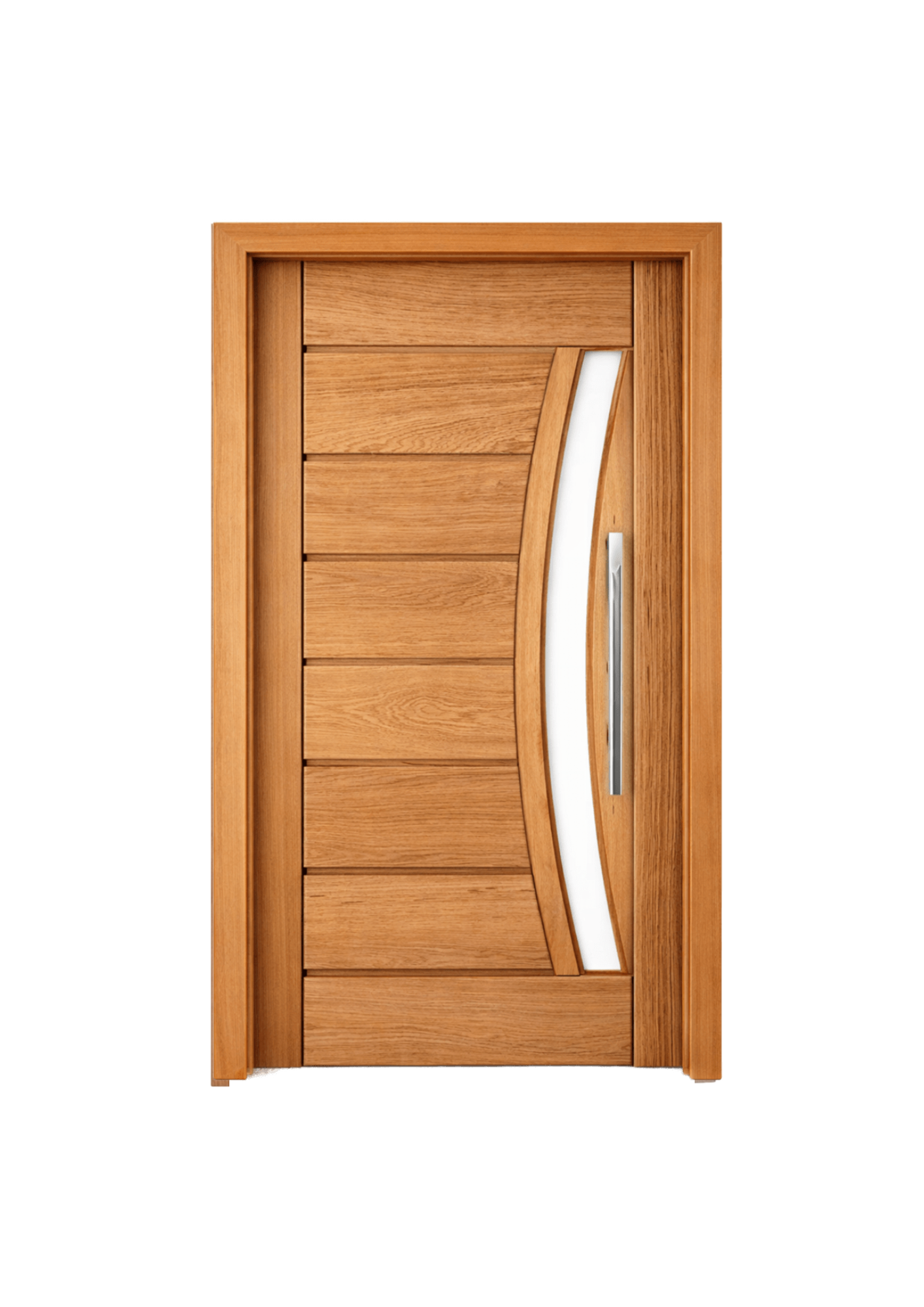 Porta Friso com Visor Curvo